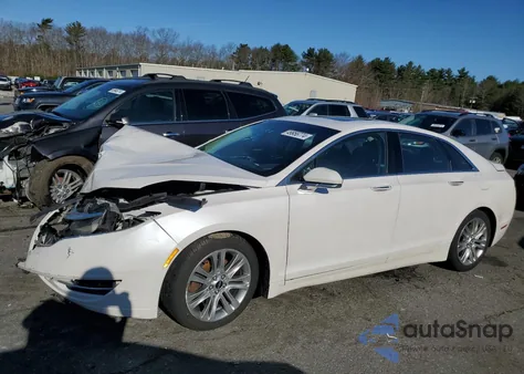 2016 Lincoln Mkz из США, поврежденный, VIN 3LN6L2GK2GR633528
